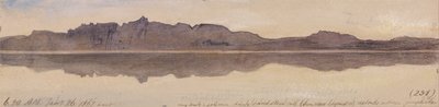 Dawn on the Nile by Edward Lear